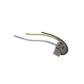 RAINHA DAS SETE | ETE7090B | CONECTOR/SOQUETE/CHICOTE LAMPADA H4 3 VIAS (FIO 1,5MM)