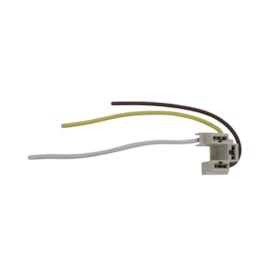 RAINHA DAS SETE | ETE7090B | CONECTOR/SOQUETE/CHICOTE LAMPADA H4 3 VIAS (FIO 1,5MM)