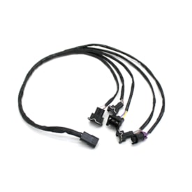 RAINHA DAS SETE | ETE7659 | CHICOTE FAROL DUPLO REDONDO MB HPN/CARA CHATA (2000..) (SEM SOQUETES PARA LAMPADAS H1)