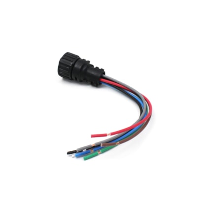 RAINHA DAS SETE | ETE7665 | CONECTOR 7 VIAS PARA CHICOTE FAROL DUPLO RETANGULAR LD/LE MB AXOR (2005 A 2016) (REPARO RAPIDO)