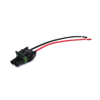 RAINHA DAS SETE | ETE7707 | CONECTOR/PLUG COM FIO 1,6MM 2 VIAS PARA CHICOTE INJECAO (REPARO RAPIDO)