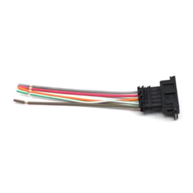 RAINHA DAS SETE | ETE7881 | CONECTOR/PLUG COM FIO 2,8MM 5 VIAS PARA CHICOTE LANTERNA TRASEIRA TRICOLOR FORD/MB (REPARO RAPIDO)