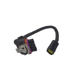 RAINHA DAS SETE | ETE9599 | CHICOTE CONECTOR/PLUG ALTERNADOR 5 VIAS COM 4 FIOS (COM CONECTOR) (REPARO RAPIDO)