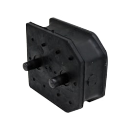REI COXINS | R075 | COXIM MOTOR/CAMBIO TRASEIRO MB AGL 1313/1513/1516/1518/2013/2213 MOTOR OM352/OM352A (USA 02) (ROSCA M14X1,5) (PRISIONEIRO ROSCA M12X1,5)