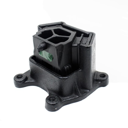 REI COXINS | R1247 | COXIM TRASEIRO MOTOR LE VW CONSTELLATION/ONIBUS MOTOR MAN D08 (MOTORES 280CV) (TARJA VERDE) (ROSCAS (2) M14X1,5 E (5) M14X2,0)