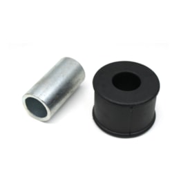 REI COXINS | R1275 | BUCHA INFERIOR/SUPERIOR OLHAL AMORTECEDOR VW CONSTELLATION/WORKER (COM TUBO) (24,30X57X25MM) (MEDIDAS DO TUBO METAL 24,30X31,80X62MM)