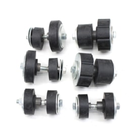 REI COXINS | R232 | KIT COXIM CABINE/RADIADOR F350/F4000 (..92)