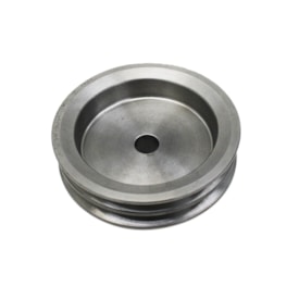 REI COXINS | R3215AP | POLIA DUPLA (2 CANAIS) COMPRESSOR AR MB MOTOR OM366 (FURO CONICO) (PARA CORREIA DUPLA)