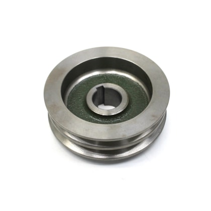 REI COXINS | R3233AP | POLIA DUPLA 2 CANAIS PARA ALTERNADOR MB ONIBUS O400/OH1525L/OH1630L/1636L (FURO 30MM - DIAMETRO 127MM) (USAR SOMENTE CORREIA SIMPLES)