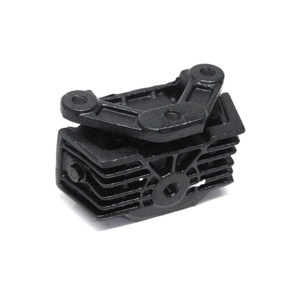 REI COXINS | R3308 | COXIM TRASEIRO MOTOR MB L1620 MOTOR | MB ATEGO MOTOR OM906LA/OM926LA (TARJA AZUL) (3 FUROS FIXACAO)