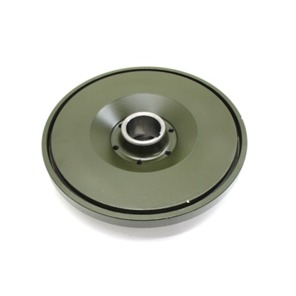 REI COXINS | R388AP | POLIA DUPLA (2 CANAIS) ANTIVIBRADORA VIRABREQUIM MB 1620/1621 MOTOR OM366LA (PARA CORREIA DUPLA)