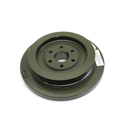 REI COXINS | R388AP | POLIA DUPLA (2 CANAIS) ANTIVIBRADORA VIRABREQUIM MB 1620/1621 MOTOR OM366LA (PARA CORREIA DUPLA)
