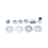 REI COXINS | R476 | JG COXIM/BUCHA TIRANTE RADIADOR MB AGL 1113/2213 MOTOR OM352/OM352A | MB 608/708 MOTOR OM314 | TOYOTA BANDEIRANTE MOTOR OM314 (14X30X12/13MM)-d3944535-014e-403d-953b-ac6c628ae6f1