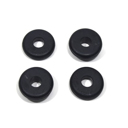 REI COXINS | R636 | JG BUCHAS SUPERIOR/INFERIOR BARRA ESTABILIZADORA DIANTEIRA VW CAMINHAO/ONIBUS (SEM TUBO METAL)