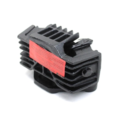 REI COXINS | R782 | COXIM TRASEIRO MOTOR MB ATEGO/ONIBUS MOTOR OM906LA/OM924LA/OM926LA (TARJA VERMELHA) (4 FUROS FIXACAO)