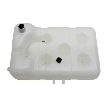 RESERPLASTIC | 000015 | RESERVATORIO/TANQUE EXPANSAO DAGUA RADIADOR MB 1218/1418/1620/1632 (SAIDA INFERIOR) (MODELO TRAVESSEIRO) (COM SENSOR 000070 E TAMPAS 000386/000388)