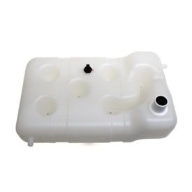 RESERPLASTIC | 000016 | RESERVATORIO/TANQUE EXPANSAO DAGUA RADIADOR MB 1634/1938/2638 (00..) | MB L1620E/L1622 (COM ENTRADA/SAIDA LATERAL E INFERIOR) (MODELO TRAVESSEIRO) (COM SENSOR 000070 E TAMPAS 000386/000388)
