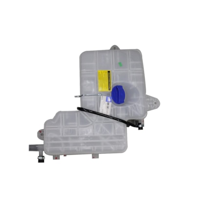 RESERPLASTIC | 000107 | RESERVATORIO/TANQUE EXPANSAO DAGUA RADIADOR VW CONSTELLATION (COM TAMPA 1J0121321B E VALVULA ALIVIO 2R2121168) (3 SAIDAS E TAMPAO FECHAMENTO) (CONECTOR RETANGULAR)