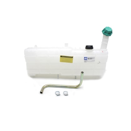RESERPLASTIC | 000218 | RESERVATORIO DAGUA RADIADOR MB AXOR MOTOR EURO 3/5 | MB ATRON 1635 2018.. | MB ONIBUS O500 APOS CHASSI D645245 (COM TAMPAS/TUBO METAL) (SEM SENSOR)