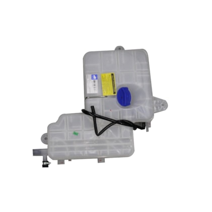 RESERPLASTIC | 000437 | RESERVATORIO DAGUA RADIADOR VW CONSTELLATION (COM TAMPA 1J0121321B E VALVULA ALIVIO 2R2121168) (3 SAIDAS E TAMPAO FECHAMENTO) (CONECTOR RETANGULAR)