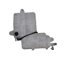 RESERPLASTIC | 000437 | RESERVATORIO/TANQUE EXPANSAO DAGUA RADIADOR VW CONSTELLATION (COM TAMPA 1J0121321B E VALVULA ALIVIO 2R2121168) (3 SAIDAS E TAMPAO FECHAMENTO) (CONECTOR RETANGULAR)
