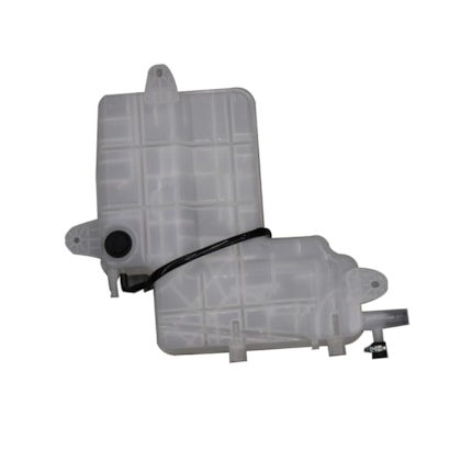 RESERPLASTIC | 000437 | RESERVATORIO/TANQUE EXPANSAO DAGUA RADIADOR VW CONSTELLATION (COM TAMPA 1J0121321B E VALVULA ALIVIO 2R2121168) (3 SAIDAS E TAMPAO FECHAMENTO) (CONECTOR RETANGULAR)