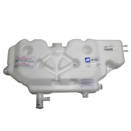 RESERPLASTIC | 000449 | RESERVATORIO DAGUA RADIADOR FORD CARGO (2 SAIDAS LATERAIS) (FURO PARA 2 SENSORES)