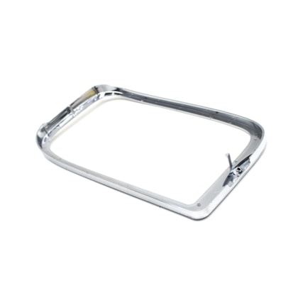RESERPLASTIC | 000453 | ARO/MOLDURA CROMADA FAROL DUPLO RETANGULAR LE MB AXOR (2005 A 2016)