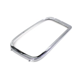 RESERPLASTIC | 000454 | ARO/MOLDURA CROMADA FAROL DUPLO RETANGULAR LD MB AXOR (2005 A 2016)