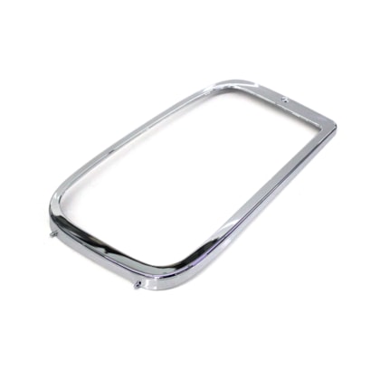 RESERPLASTIC | 000454 | ARO/MOLDURA CROMADA FAROL DUPLO RETANGULAR LD MB AXOR (2005 A 2016)