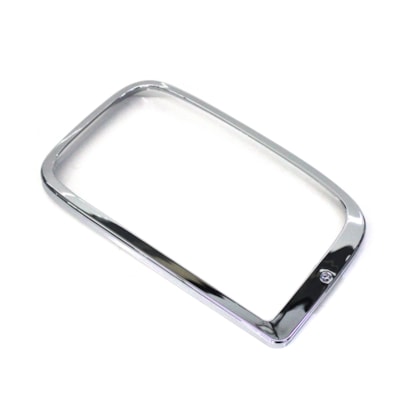 RESERPLASTIC | 000454 | ARO/MOLDURA CROMADA FAROL DUPLO RETANGULAR LD MB AXOR (2005 A 2016)