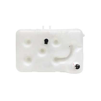 RESERPLASTIC | 000828 | RESERVATORIO/TANQUE EXPANSAO DAGUA RADIADOR MB ONIBUS OF1218/OF1417/OF1724 (COM ENTRADA/SAIDA INFERIOR) (MODELO TRAVESSEIRO) (COM SENSOR 000814 E TAMPAS 000386/000388)