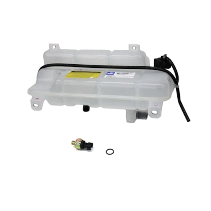 RESERPLASTIC | 001000 | RESERVATORIO/TANQUE EXPANSAO DAGUA RADIADOR IVECO NOVA DAILY 2008.. (COM SENSOR NIVEL 001051 | TAMPA 000948 | SENSOR PRESSAO 001030)