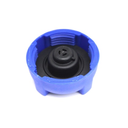 RESERPLASTIC | 001518 | TAMPA AZUL DE ROSCA RESERVATORIO DAGUA RADIADOR VW/MB (COM VALVULA 1,0 BAR)
