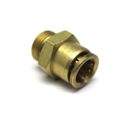 RGR | 1C452535ANA | CONEXAO RETA ENGATE RAPIDO (ENGATE RAPIDO PARA TUBO TECALON 12X9) ROSCA MACHO 3/8 NPT