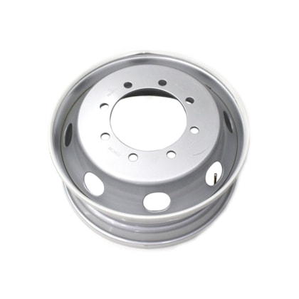 ROADLINE | 185 | RODA 8F ARO 22,5 X 7,5 PARA PNEU 275/80R  RADIAL SEM CAMARA | FORD/VW/MB (FURO RETO - PARA PORCA OSCILANTE) (SEM CAMARA - COM VALVULA)