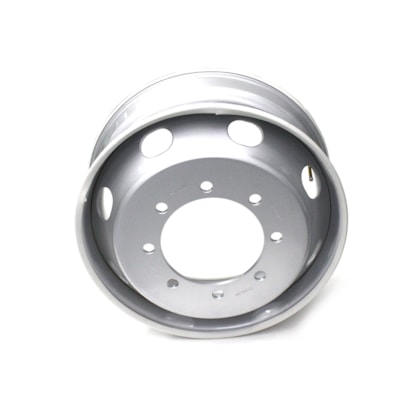 ROADLINE | 185 | RODA 8F ARO 22,5 X 7,5 PARA PNEU 275/80R RADIAL SEM CAMARA | FORD/VW/MB (FURO RETO - PARA PORCA OSCILANTE) (SEM CAMARA - COM VALVULA)