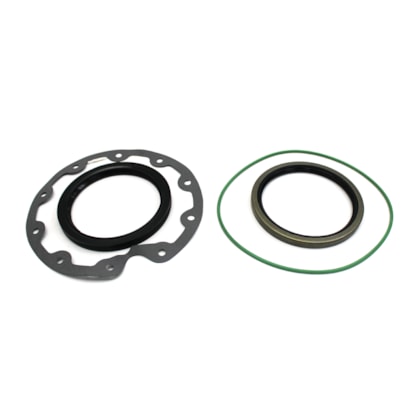 SABO | 02293KIT | KIT RETENTOR INTERNO/EXTERNO COM ANEL ORING E JUNTA CUBO REDUTOR RODA TRASEIRA MB AXOR 1938/1944/2638 EIXO HD7/HL7 (RETENTORES 02679 + 02293) (145X175X14MM E 145X175X13MM)