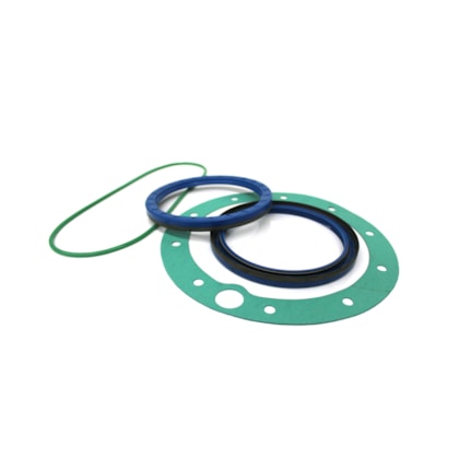 SABO | 07560KIT | KIT RETENTOR INTERNO/EXTERNO COM ANEL ORING E JUNTA CUBO REDUTOR RODA TRASEIRA MB AXOR 1938/1944/2638 EIXO HD7/HL7 (RETENTORES ALTA TEMPERATURA ESPECIAL 04412/04413) (145X175X14MM)