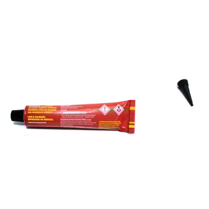 SABO | 75000 | COLA/SILICONE PRETO/BLACK 50GR (-60º A 250º)MB