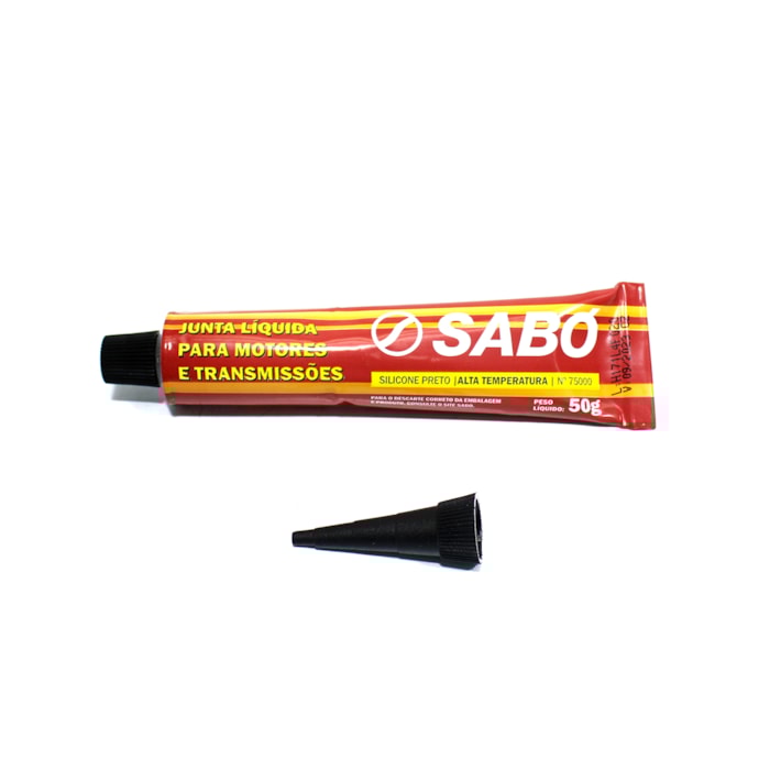 SABO | 75000 | COLA/SILICONE PRETO/BLACK 50GR (-60º A 250º) USO UNIVERSAL-c285e136-1a98-44bd-bb5e-0e92c8d635dd