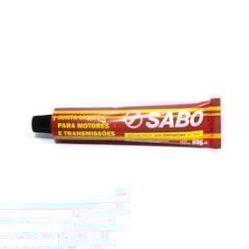 SABO | 75000 | COLA/SILICONE PRETO/BLACK 50GR (-60º A 250º) USO UNIVERSAL