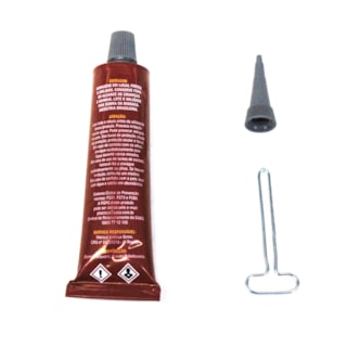 SABO | 75600 | COLA/SILICONE CINZA 85GR +340º (ALTA PERFORMANCE)