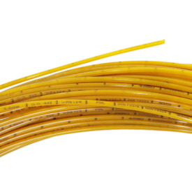 SBU | 07200402AM | TUBO TECALON (5/32) 4MM (4X2) (AMARELO PU)