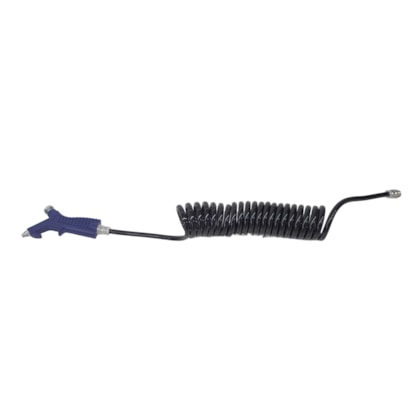 SBU | 0830A014LCPR | MANGUEIRA ESPIRAL DE LIMPEZA USO GERAL COM PISTOLA (5 METROS) (TUBO/TECALON PA 5,5MM X 8MM (PRETA)