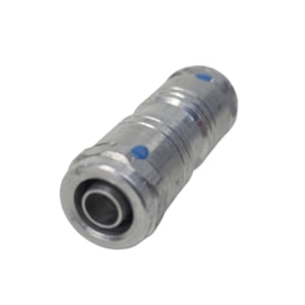 SBU | 260312M | UNIAO/ENGATE RAPIDO (12MM) M12 PARA TUBO TECALON 12MM (12X9) (ALUMINIO)