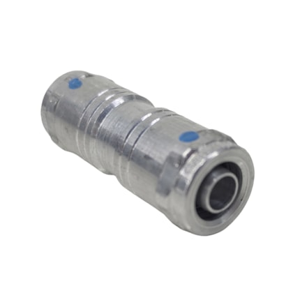 SBU | 260312M | UNIAO/ENGATE RAPIDO (12MM) M12 PARA TUBO TECALON 12MM (12X9) (ALUMINIO)