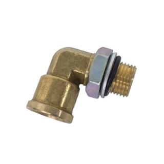 SBU | 604116IC | COTOVELO FEMEA M16X1,5 X MACHO M16X1,5 - IMPLEMENTO FORD