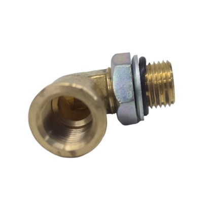 SBU | 604116IC | COTOVELO FEMEA M16X1,5 X MACHO M16X1,5 - IMPLEMENTO FORD