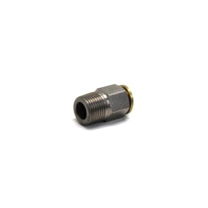 SBU | 830412038M | CONEXAO RETA ENGATE RAPIDO (ENGATE RAPIDO PARA TUBO TECALON 12X9) ROSCA MACHO 3/8 NPT